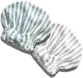 Microfiber Hair Towel Cap,Soft Absorbent Quick Drying Cap for Curly Thick Hair, Wrap Cap for Women Girls-Set of 2 Pcs（Blue White/Gray White）