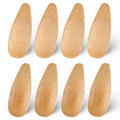 8 pcs Bamboo Deodorant Cream Applicators Multi-functional Facial Applicator Portable Makeup Beauty Tools Set Bamboo Face Mask Spatula Beauty Spa Mini Spoon for Deodorant Cream Mud Cosmetic Clay