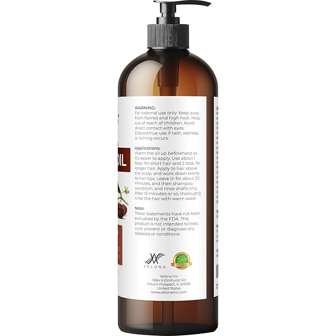 Jojoba Oil - 16 fl oz (with Pump) | 100% Pure and Natural | Golden, Unrefined, Cold Pressed, Hexane Free | Moisturizing Face, Hair, Body, Skin Care