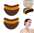Lymphatic Contour Face Brush,Lymphatic Face Brush,Lymphatic Drainage Brush,Dry Brush,Neck,Chin & Face Sculpting,Anti-Puffiness,Gua Sha & Improves Skin Glow,Skin Care Massage Tools. (2PC)