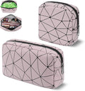 Period Bag for Teen Girls, Leather Sanitary Napkin Storage Bag, Portable Menstrual Pad Bag Period Pads Pouch, Small Make Up Bags