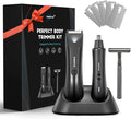 VINATO Electric Trimmer Tool Set - Body Hair Trimmer, Nose Hair Trimmer, Beard Razor, Anniversary Birthday Gifts for Him Gifts for Husband Boyfriend Dad, All-in-one Mens Gifts, Mens Grooming Kit