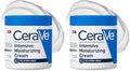 CeraVe Intensive Moisturizing Cream,Body Moisturizer With Shea Butter,72H Hydration + Skin Barrier Repair,Fragrance-Free Body Lotion For Extremely Dry Skin,19oz,(Pack of 2)