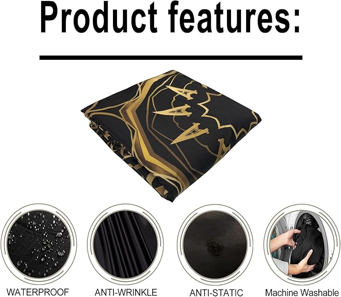 Barber Capes for Men, Hair Cutting Cape with Snaps, Professional Salon Cape, Waterproof Hairdressing Cape for Hairstylist