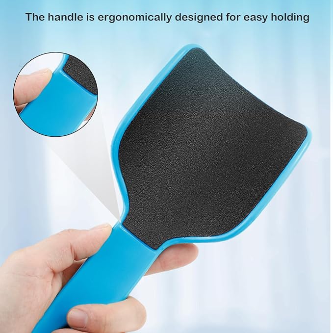2Pcs Professional Dual Sided U Shaped Foot File Foot Files for Hard Skin Foot Scraper Rasp Dry Skin Remover Feet Dead Skin Remover for Feet
