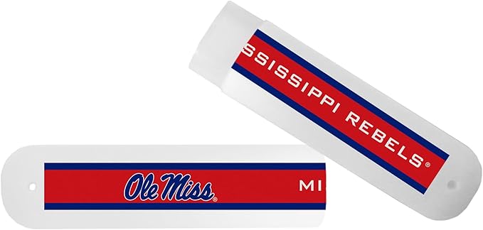 Siskiyou Sports NCAA Mississippi Ole Miss Rebels Unisex Travel Set Toothbrush and Travel Case