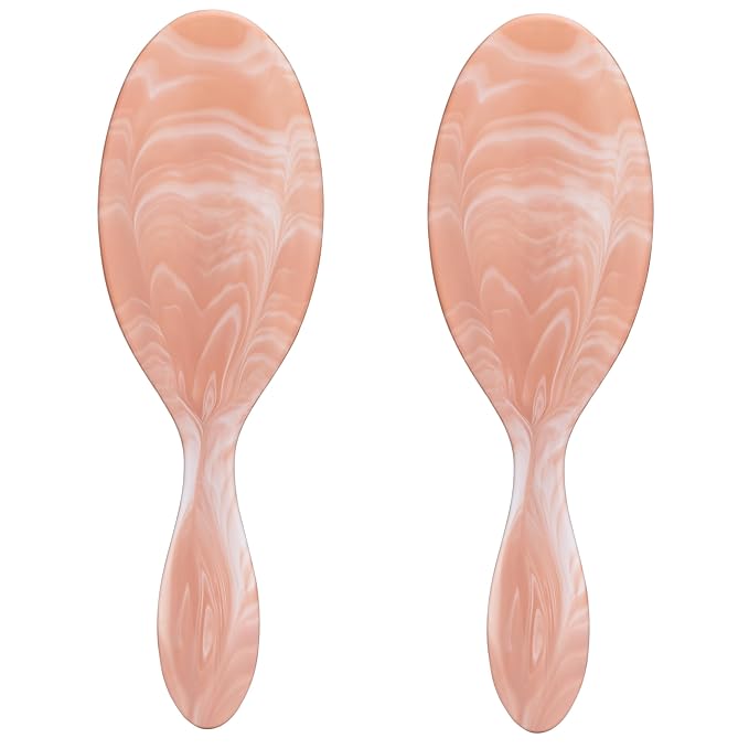 Wet Brush Original Detangler Hair Brush, Pink (Watercolor Waves), Ultra-Soft IntelliFlex Bristles, Detangling Bristles Glide Through Tangles (Wet Dry & Damaged Hair), Women & Men (Pack of 2)