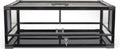 Zilla QuickBuild Reptile 20 Gallon Glass Terrarium Habitat with Swing Door For Geckos, Snakes, Lizards, Frogs, Turtles, and Tortoises, 30" x 12" x 12"
