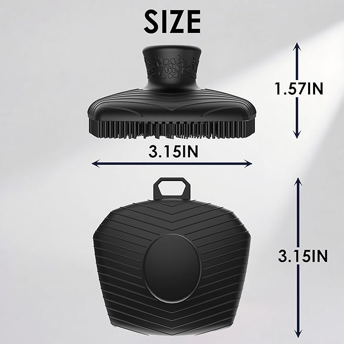 Face Scrubber & African Net, Silicone Exfoliating Brush for Men Women, Facial Cleansing Brush, Manual Waterproof Cleansing Skin Care, Blackhead Removing Pore Cleansing Massaging Face Brushes