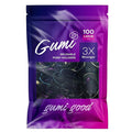Black Elastics 1 inch Hair Band Large for Thick or Thin Hair