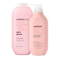 Method Body Wash (18oz) and Lotion (14oz) Gift Set, Pure Peace