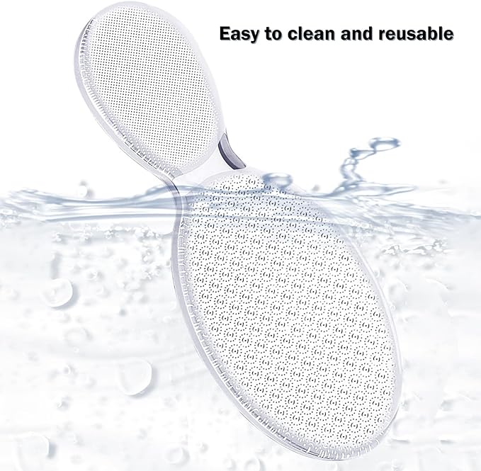 Nano Foot File, Foot Scrubber Callus Remover, Foot Care Pedicure Tool, Foot File with Nano-Level Grinding Points, Portable Foot Scrubber for Dead Skin Removal, Cracking, Wet and Dry Feet