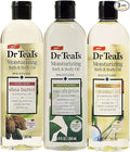 Dr. Teals Bath & Body Oil Variety Gift Set (3 Pack, 8.8oz Ea.) - Rejuvenating Eucalyptus, Ultra Rich Shea Butter, & Nourishing Coconut Oil - Essential Oils Hydrate Skin & Alleviate Stress