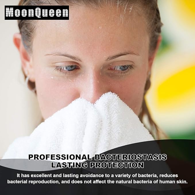 MOONQUEEN Microfiber Facial Cloths Fast Drying Washcloth 24 Pack - Premium Soft Makeup Remover Cloths - Highly Absorbent
