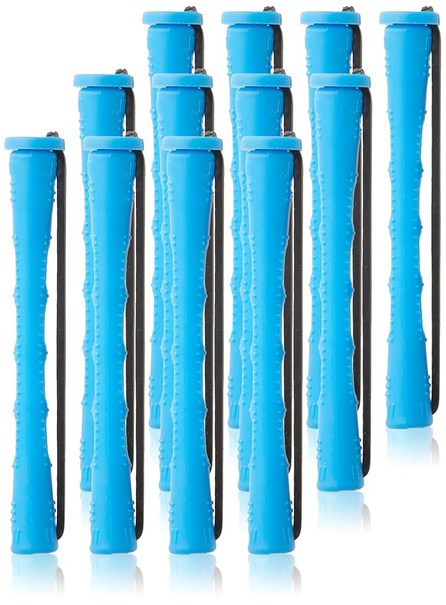 Diane Cold Wave Rods, Blue, 1/4", Set Of 12