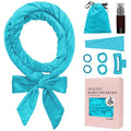 ZILAMPU Heatless Curls Overnight for Long Hair, Heatless Hair Curlers to Sleep In Overnight Curls, 70" Soft Velvet No Heat Hair Curlers Set for Women
