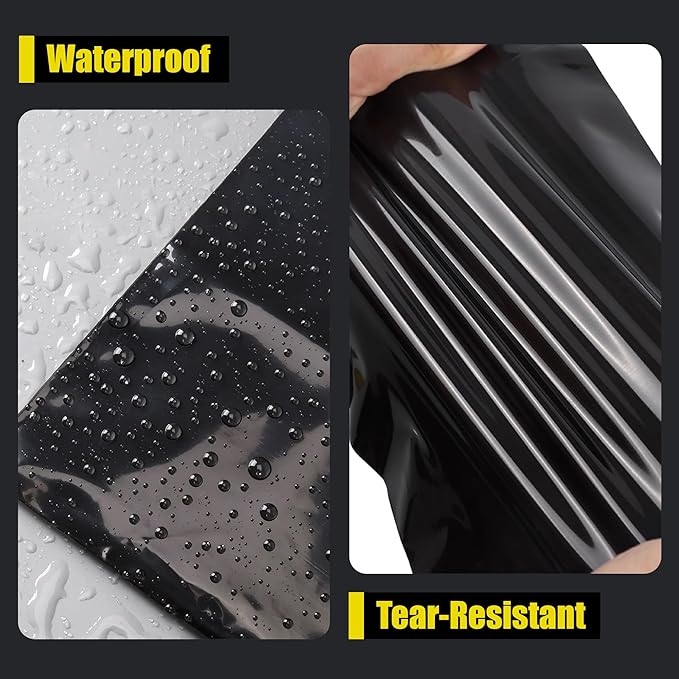 Sanitary Napkin Disposal Bags, Women Tampon Disposal Bags for Feminine Hygiene, Self-sealing, Black, 200 pc (4 x 6 inches)