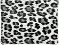 Leopard Leather Small Makeup Pouch for Women,Cosmetic Accessories,Waterproof and Portable Cosmetic Bag,Self-closing, No Zipper, Aesthetic Storage Pouch,Lipstick for Purse,White Black