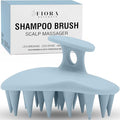 Fiora Naturals Scalp Massager Shampoo Brush - Silicon Scalp Scrubber & Exfoliator for Dandruff Removal and Hair Growth, Brush for Wet & Dry Hair, for Men, Women, Kids - BPA Free