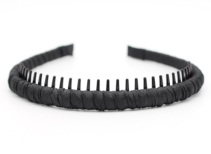 JOBANDFashion Hair Accessories,plastic headbands for women,headband with teeth Suitable Daily Use,Spa,Parties and Yoga(pack of 4)