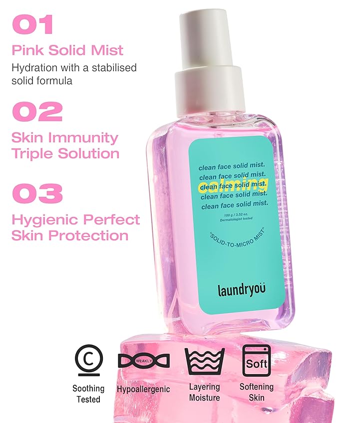 Hydrating Jelly Mist | Soothing Facial Spray with Probiotics for Skin Barrier Support | Lightweight & Moisturizing | Korean Skin Care (3.38 fl oz)
