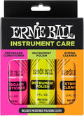 Ernie Ball Guitar Polish, Fretboard Conditioner, and String Cleaner with Polish Cloth