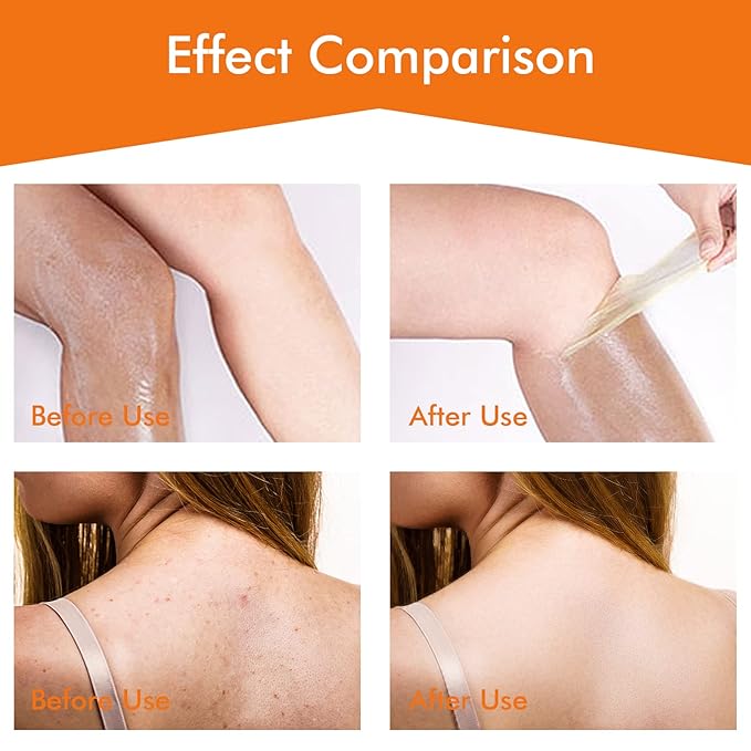 Peel Off Face Mask Vitamin C Peel Off Masks, Blackhead Mask Orange Peeling Lotion Exfoliating Blackhead Remover Poreless Deep Cleanse Purifying Hand Masks for Face Arms Neck Gifts 3.4 FLOZ