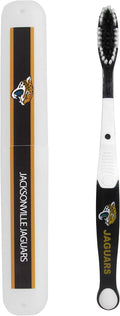 NFL Jacksonville Jaguars Unisex Travel Set Toothbrush and Travel Case