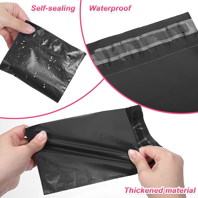 100 Pcs Sanitary Napkin Disposal Bags, Women Tampon Disposal Bags, Feminine Disposable Bag for Sanitary Pads, Privacy, Black Sealed Opaque