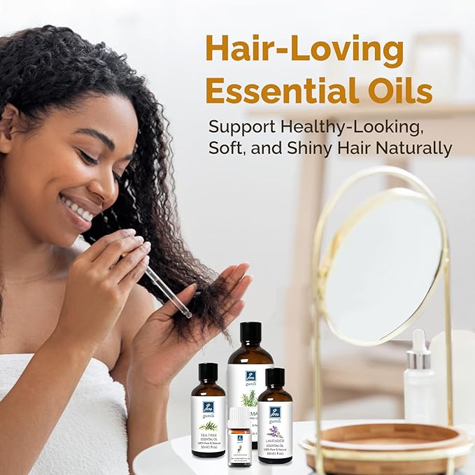 Lavender Essential Oil, Pure Lavender Oil for Skin, Hair, Diffuser, Spray, Body Wash, Lotion, Soap, Household - 1 Oz/30ml