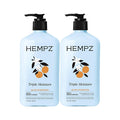 Hempz Triple Moisture Herbal Whipped Body Crème Lotion Moisturizer, 17 Fl Oz (Pack of 2)