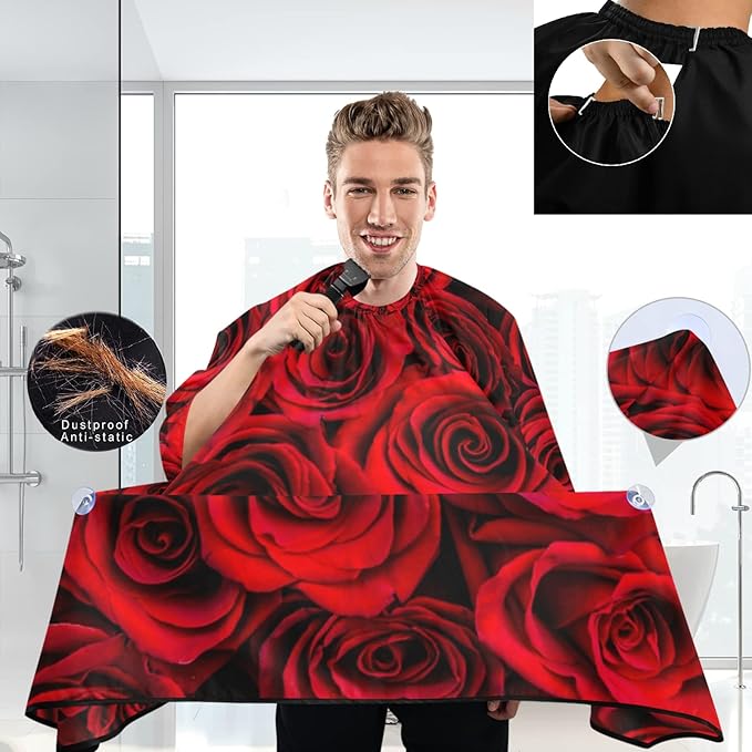 Stylish Barbershop Salon Barber Cape Haircut Cape Salon Apron Unisex Hair Cutting Apron for Men Women