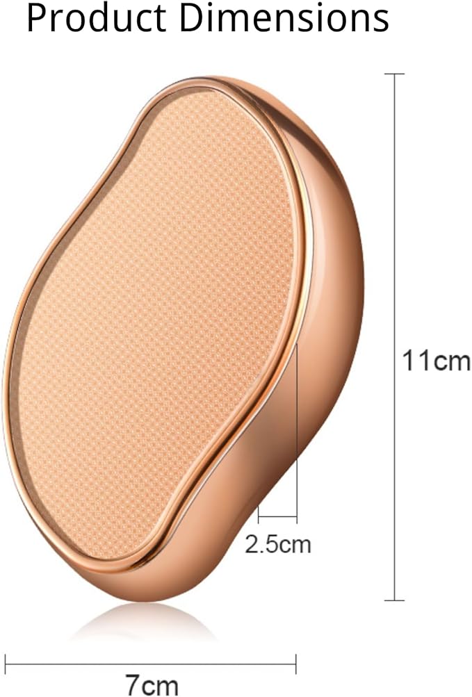 Nano Glass Foot File, Pedicure Tool and exfoliator, Glass Surface, Comfortable Hand and Foot Grinding Scraper for Wet and Dry feet, Removal Hard or Dead Skin, Suitable for Women or Men
