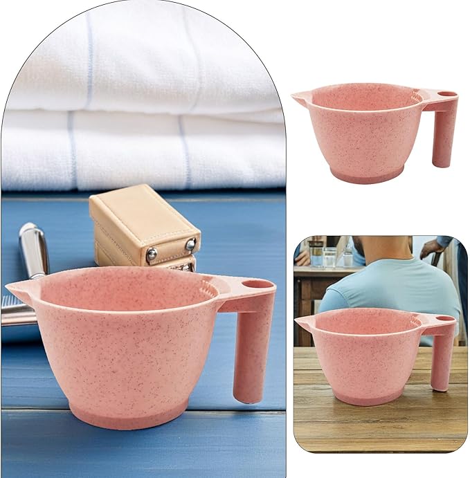 minkissy 2pcs Hair Dye Tools Hair Tint Bowl Dye Bowl Measuring Dying Colorful Mixing Salon Dying s Color s for Salon Tinting Set