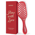 Gift for Women, Gifts for Kids & Teen Girls, AIMIKE Painless Detangler Hair Brush w/Soft Bristles, Extra Gentle Wet & Dry Brush for Fine or Daughter’s Hair, Ideal Holiday Presents