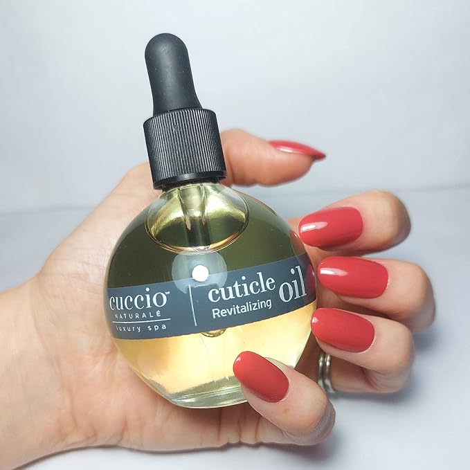 Cuccio Naturale Citrus & Wild Berry Revitalizing Cuticle Oil, Lightweight Fast-Absorbing Hydrating Nail & Cuticle Conditioner, Cold-Pressed Oils + Vitamin E, 2.30 Fl Oz