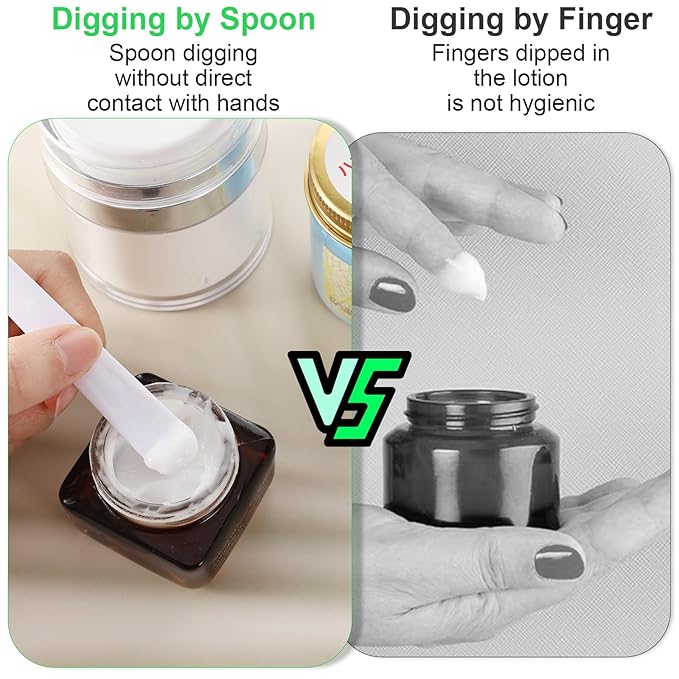 10Pcs Plastic Cosmetic Spatula Reusable Cosmetic Mask Mixing Spoon Spatulas Stick Applicator Beauty Facial Tools for Facial Skin Care DIY Mask Mixing and Sampling Tool