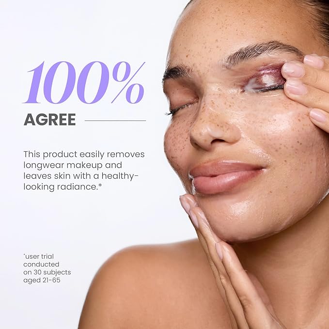 Wonderskin Cleansing Balm - Melt It All Balm to Milk Makeup Remover, Gentle Hydrating Face Cleanser with Centella and Chamomile