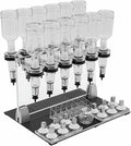 Perfume Refill Tool Kit with 12 Bottles, Perfume Bar Pump Dispenser Bottle, Perfume Dispenser Transfer Tools, Liquid Filling Machine Transfer Kit for Liquid Cologne Fragrance Sample Essential Oils