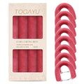 Heatless Curls Overnight Set - Jumbo Overnight Hair Curlers to Sleep In, Soft Velvet Hair Rollers for Women, No Damage Curls Styling Tools 8pcs