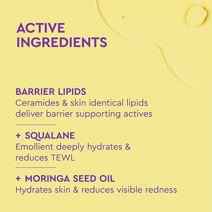 BYOMA Milky Oil Cleanser - Hydrating Facial Cleanser for Skin Barrier Repair - Tri-Ceramide Face Wash for Sensitive Skin & All Skin Types - Deeply Hydrated Skin, No Oily Residue - 3.38 fl oz