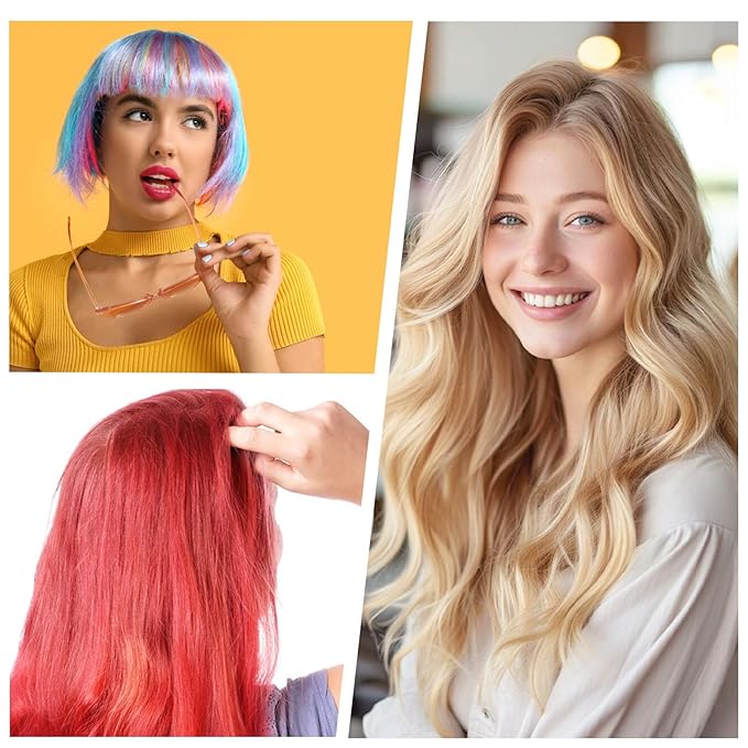 4pcs Hair Coloring Brush, Hair Comb Tool Kit, Color Tint Applicator, Dye Brush Applicator for Highlighting and Coloring Sections, Salon Tools for Home and Professional Use