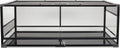 Zilla QuickBuild Reptile 65 Gallon Glass Terrarium Habitat with Sliding Door For Geckos, Snakes, Lizards, Frogs, Turtles, and Tortoises, 48" x 18" x 18"