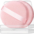 Teenitor 2Pcs Pink Powder Puff, 4.13Inch Body Powder Puff, for Body Powder Pink