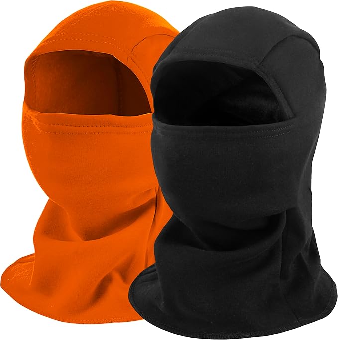 Balaclava Ski Mask for Adult, Full Face Mask Winter Fleece Thermal Cold Weather Outdoors Cover for Men Women 2 Packs