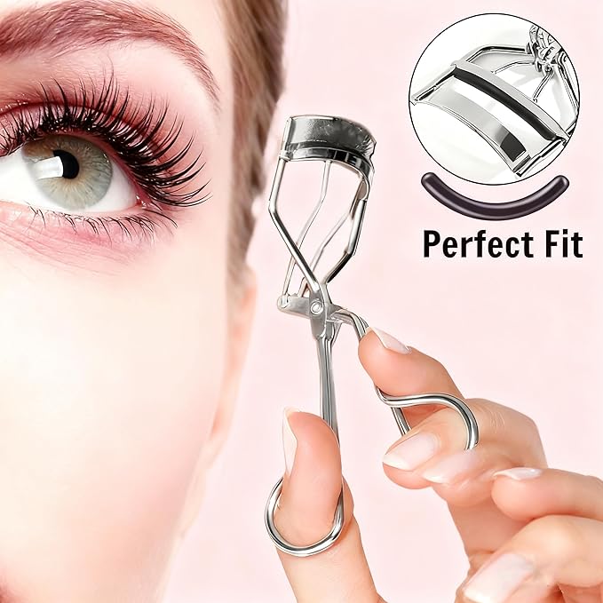 100 Pack Compatible with Shu Uemura Curler Refills,Silicone Eye Lash Curlers Refill Pads Compatible with Shu Uemura Eyelash Curler,Black.