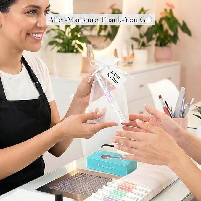 NOVAL Cuticle Oil Pen Set - 15 Scented Cuticle Oil Pens for Healthy, Strong Nails - Bulk Pack for Nail Salon - Nourishing, Travel-Friendly, Perfect for Home Use