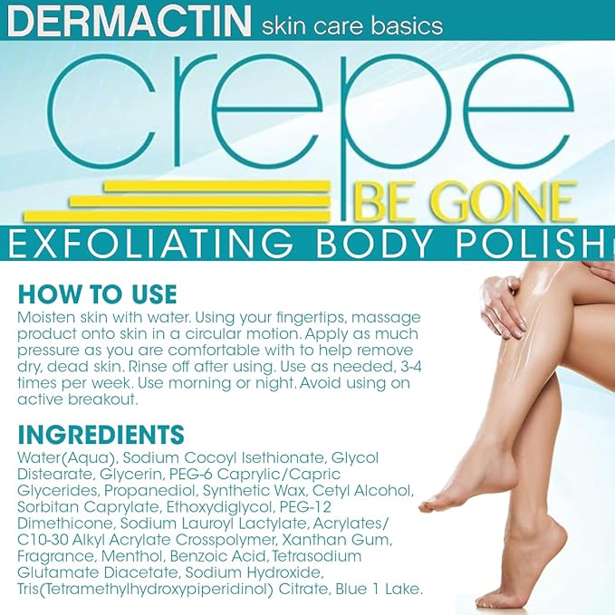Dermactin-TS Crepe be Gone Exfoliating Body Polish