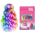 MSDADA 10 Color Hair Chalk for Girls - Hair Chalk Comb Kids Temporary Hair Color Dye - Teen Girl Gift Hair Stuff Accessories Makeup Kit Christmas Gifts Toys for Girls Age 6 7 8 9 10 11 12 13 Year Old