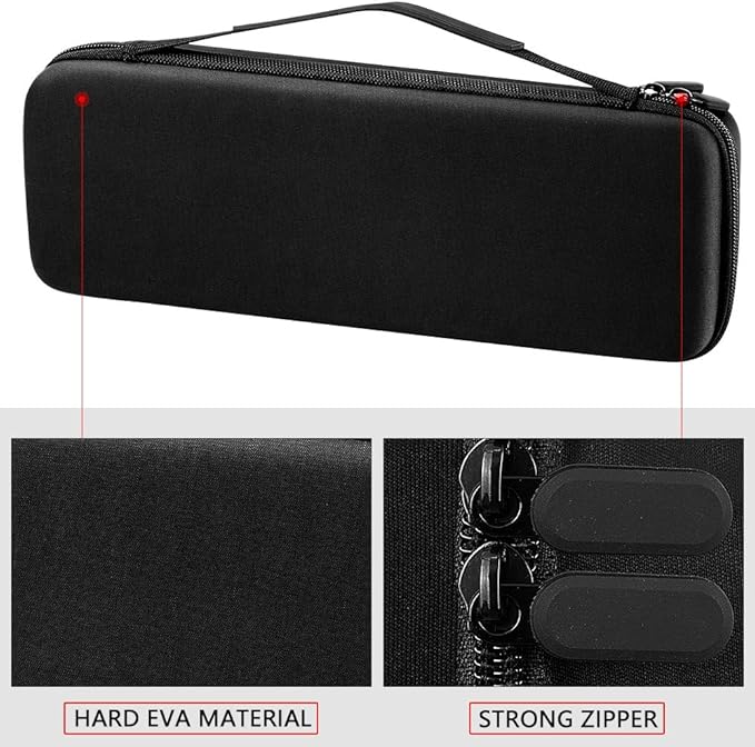 Comecase Grooming Clipper Blade Case Holder Organizer - Hard Travel Carrying Storage Holds 12 Blades - Upgrade